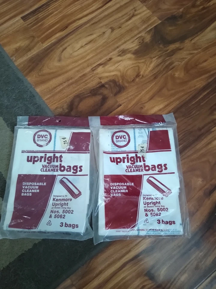 2 DVC Brand Vacuum Cleaner Bags for Kenmore Upright #5002&5062 - Image 1 of 1