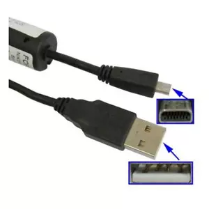 USB Data Lead Cable For Sony Cybershot DSC-W830 DSC-W810 DSC-W800 Camera PC Sync - Picture 1 of 2