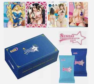 Carte collezionabili Senpai Goddess Haven 5 Spicy Waifu confezione da 19 booster anime NUOVE - Foto 1 di 10