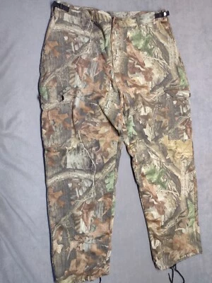 牧马人户外装备尺寸大号优势木材迷彩工装裤 38-42Waist  — 第 1/4 张图片