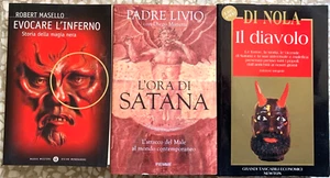 DIAVOLO-SATANA- MAGIA NERA Lotto di 3 libri - Foto 1 di 2