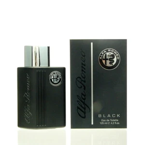 Alfa Romeo Black Eau de Toilette 125 ml EDT Spray Herren Herrenparfum NEU OVP - Bild 1 von 1