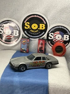 Hot Wheels Blackwalls 1977 Jaguar XJS 1:64 Silver Diecast USED EX Condition - Picture 1 of 8
