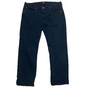 Hudson Jeans Byron Straight Fit 5 Pocket Herren 38x30 Dark Wash Stretch Denim - Bild 1 von 14