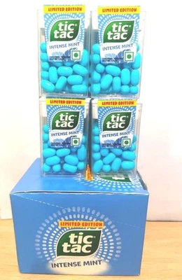 New Limited Edition Tic Tac Intense Mint flavored mint [Pack of 24] 13g free shp - Image 1 of 4