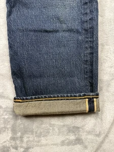Jeans Levis Premium 501 Original Ribete Denim Botón Mosca Para Hombre Talla 34x34 NUEVO - Imagen 1 de 10