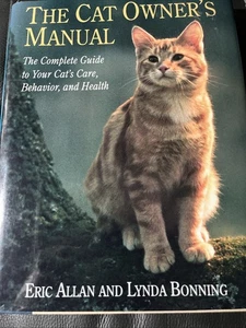 The Cat Owner’s Manual Hardcover Book  - Picture 1 of 1