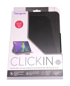 Targus ClickIn Black Protective Case for iPad Air 4th/iPad Pro 11" THZ899US - Picture 1 of 4