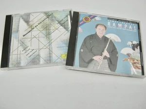 2 Japanese Music Cds Jean-Pierre Rampal Flute Hiroyuki Iwaki Orchestra Ensemble - Picture 1 of 7