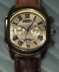 STAUER GOLD MEISTERZEIT Automatic Men's Watch - Picture 1 of 7