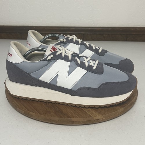 New Balance 237 Retro MS237CH Sneakers Uomo Blu Scamosciato Scarpe da Corsa Taglia 12