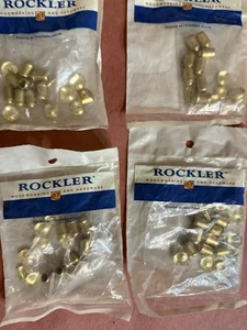 4 Packungen - Rockler Messing Kugelschnäpper mit Schlag - 5/16” Durchmesser × 3/8” L #28472 - Bild 1 von 8