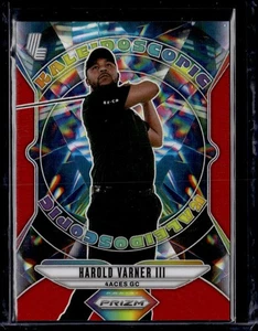 2025 Panini Prizm LIV #5 Harold Varner III Kaleidoscopic Prizms Rosso #/125 - Foto 1 di 2