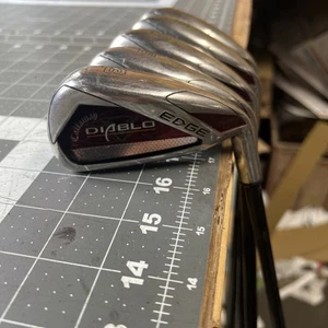 Callaway Diablo Edge PARTIAL IRON SET 3-5-6-8-9 Graphite Good Grips R Flex - Picture 1 of 24