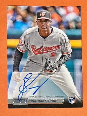 JONATHAN SCHOOP (RC) 2014 Topps Stadium Club AUTOGRAPH #SCA-JSC - Image 1 of 4