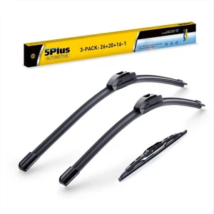 3 Wiper Blades 26"/20"/16" for Dodge Grand Caravan 2008–2019 Front Rear Set - Bild 1 von 8