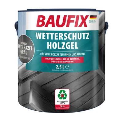 BAUFIX Metallic Wetterschutz-Holzgel - Bild 1 von 2