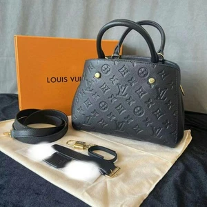 Louis Vuitton Monogram Unplante Montaigne BB M41053 From Japan - Picture 1 of 9