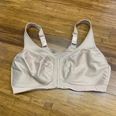 Sujetador Glamorise Cierre Frontal 1265 Mujer Talla 36DD Soporte Inalámbrico Postura Trasera Foto 1 de 4