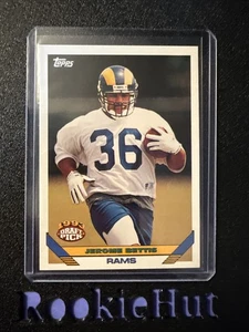 1993 Topps Football JEROME BETTIS ROOKIE St. Louis Rams RC Los Angeles Rams RH8 - Bild 1 von 2