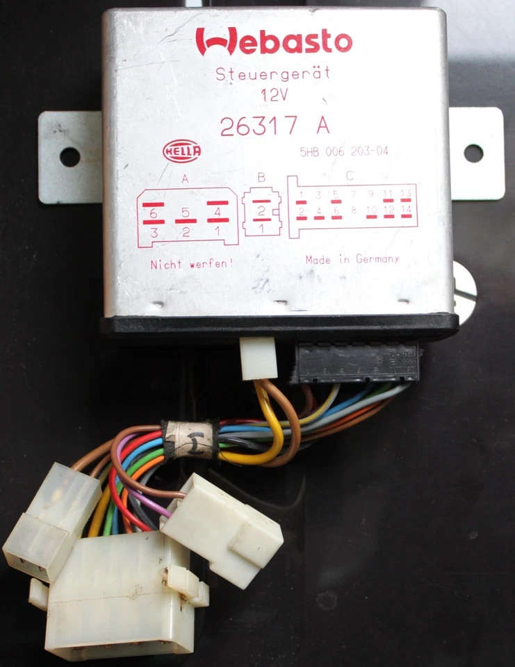 Webasto Standheizung Steuergerät SG 26317A / 12V - Bild 1 von 1