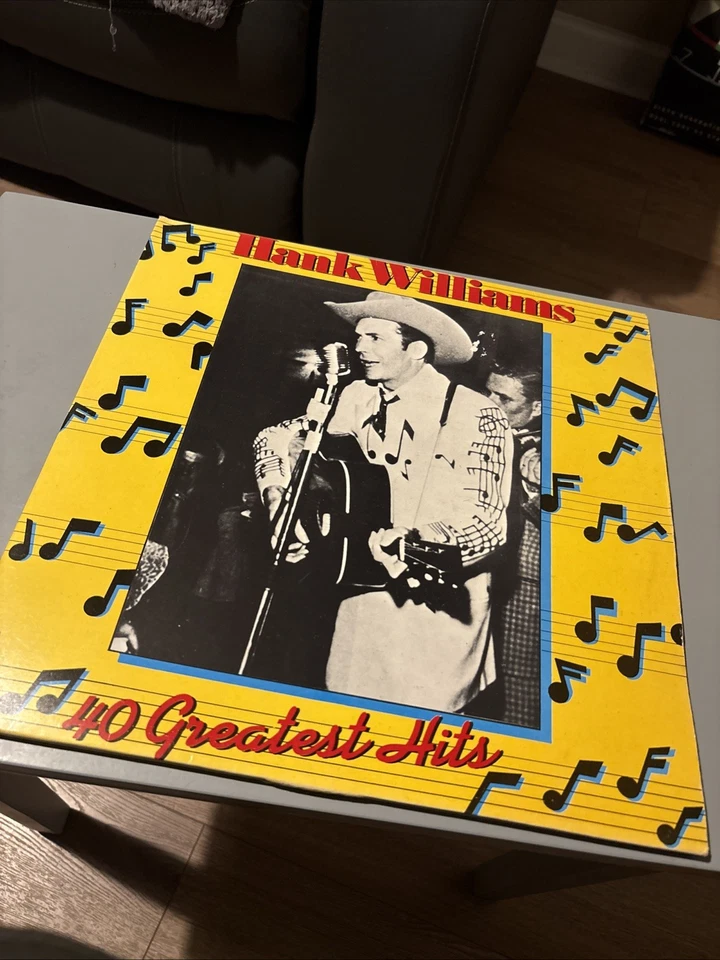 hank williams 40 greatest hits vinyl - Image 1 of 4