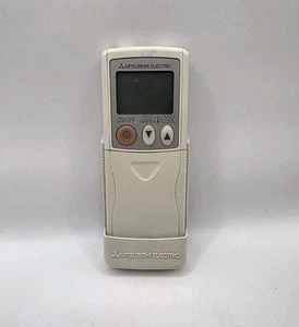 Mitsubishi Mini Split OEM Remote Control Type KM09E AC Air Conditioner W/ Caddy - Picture 1 of 7
