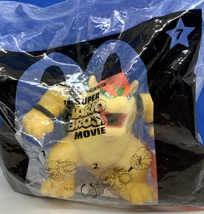 2022 McDonald's Happy Meal The Super Mario Bros Movie Firebreathing Bowser #7 - Picture 1 of 2