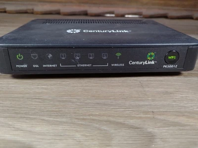 CenturyLink ZYXEL PK5001Z Wifi 4-Port Modem Router with Plug  - Image 1 of 4