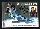 Andreas Ertl Signed Autograph Auto 4X6 Small Photo / Postcard