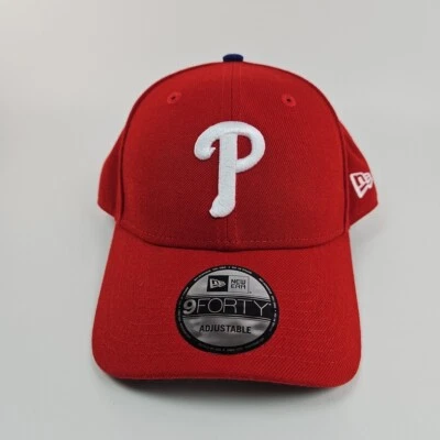 Gorra New Era 9Forty Philadelphia Phillies roja con tirantes ajustable Foto 1 de 4
