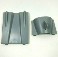 Gi Joe Conquest x-30 1986 bottom Rear Tail Fin Vehicle part