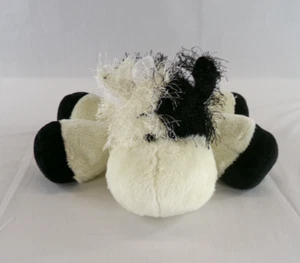 Ganz Webkinz 8" Black White Cow HM003 Lil' Kinz Plush Stuffed Animal Toy No Code - Picture 1 of 8