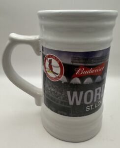 St Louis Cardinals 1967 World Champions Budweiser Beer Stein Mug
