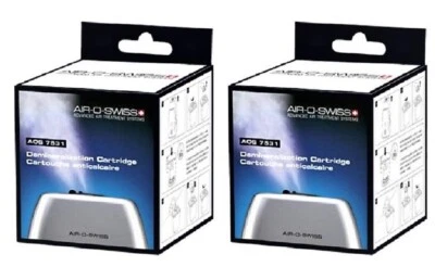 2 TWO Genuine AIR-O-SWISS 7531 UltraSonic Humidifier Demineralization Cartridge - Image 1 of 4