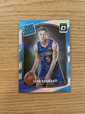 Luke Kennard RC 2017-18 Panini Donruss Optic Rated Rookie Holo Silver Prizm #189 - Image 1 of 2