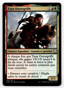MTG TUYA BEARCLAW COMMANDER LEGENDS 292 Tuya Oursegriffe French - Picture 1 of 2