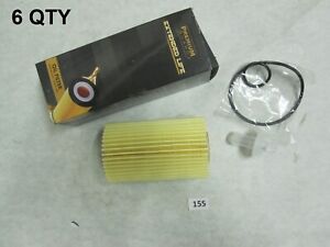 6 QTY Engine Oil Filter-Extended Life Oil Filter Element Premium Guard PG5702EX