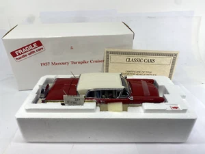 Brand New 1/24 DANBURY MINT 1957 MERCURY TURNPIKE CRUISER HARDTOP - Picture 1 of 9