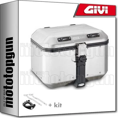 GIVI CASE TREKKER DOLOMITI DLM46A + HOLDER HONDA CBF 600 S 2010 10 2011 11 - Image 1 of 4