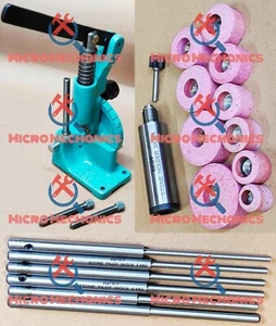 SIOUX Valve Seat Grinding Stones 12x With Stone Dresser & 6pcs Pilots + Holder - Picture 1 of 21