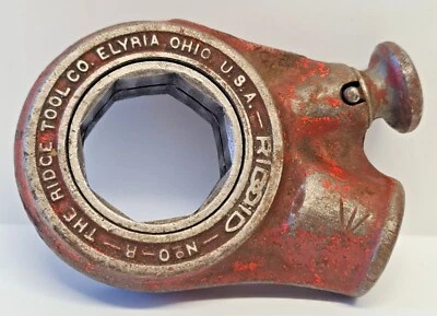 RIDGID Pipe Threaders The Ridge Tool Co Elyria Ohio Vintage Collectable - Image 1 of 2