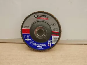 SONNENFLEX 4" 100MM INOX SMERIGLIATRICE ANGOLARE LEVIGATRICE DISCO ACCIAIO INOX 40GRIT - Foto 1 di 1
