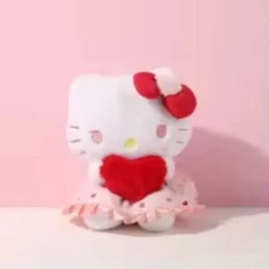 Sanrio Hello Kitty Kuromi Plush Dolls Ornaments Pillow Toy Girl Valentine Gift - Picture 1 of 8