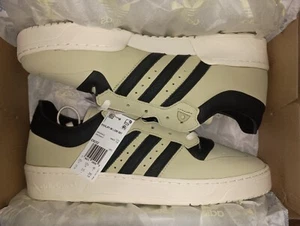 Adidas Rivalry 86 Low 001 ID8252 Halo Gold/Core Black/Cream White Men's Size 13 - Picture 1 of 5