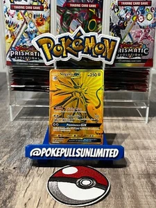 Solgaleo GX Sm104a Sonne & Mond Gold Black Star Promo Holo Pokemon - Bild 1 von 2