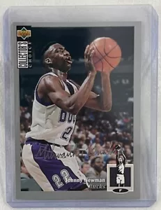 Johnny Newman 1994-95 CC Silver Signature Basketball card #338 Bucks - Picture 1 of 2