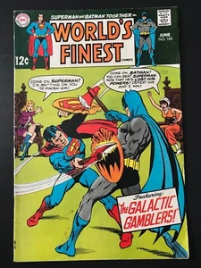 WELTBESTE COMICS #185 (1969, DC) SEHR GUTER ZUSTAND BATMAN SUPERMAN - Bild 1 von 9