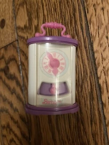 vtg BARBIE ACTION ACCENTS WIND UP MANTLE CLOCK MATTEL #7936 1988 - WORKS! - Picture 1 of 3