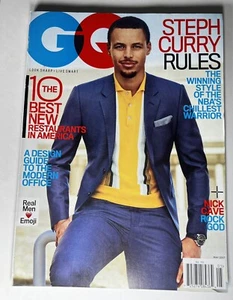 GQ Magazine May 2017 Issue : Steph Curry Rules : The Winning Style of the NBA - Picture 1 of 6